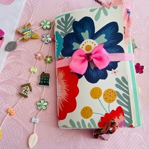 Handcrafted journal by me :) spring 2026